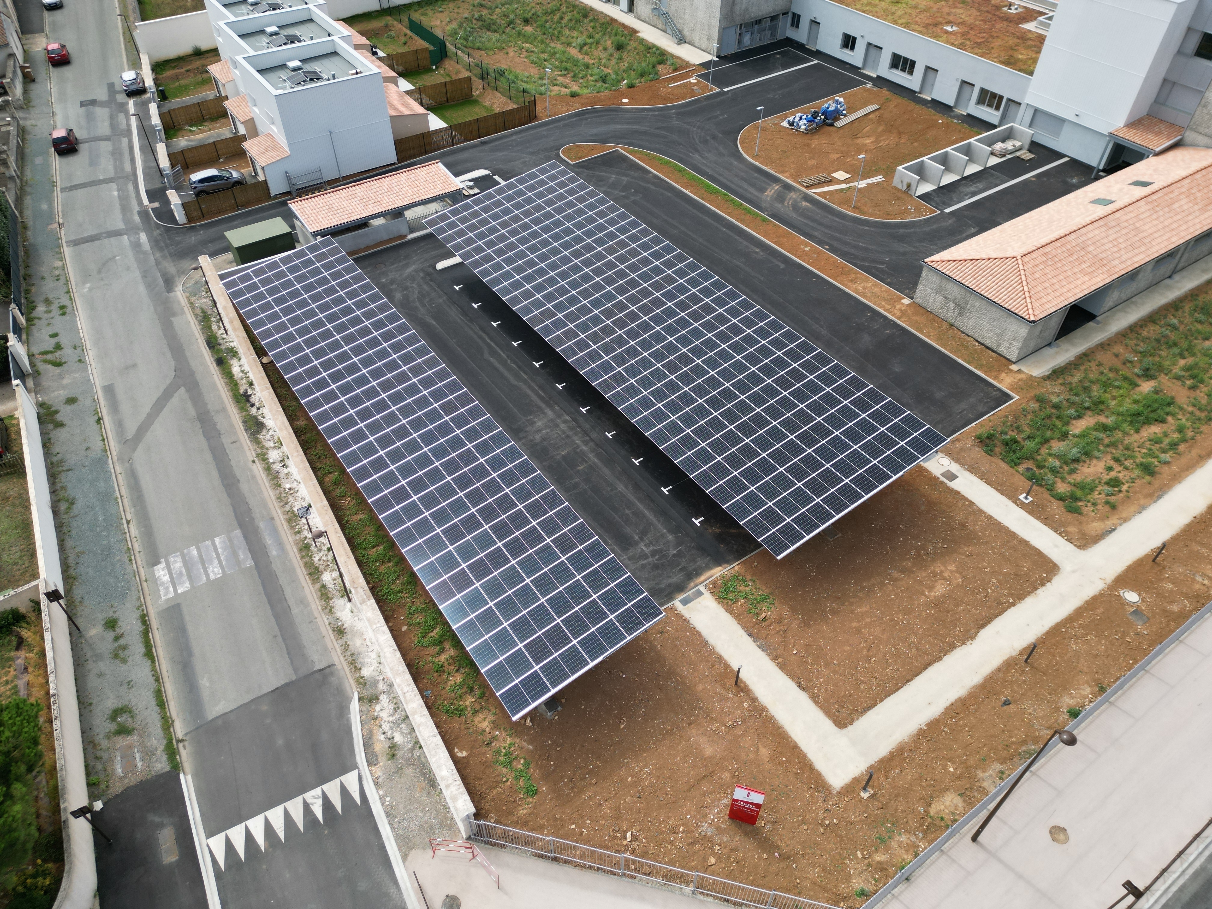 Collège Beltrame_Luçon_Photovoltaïque