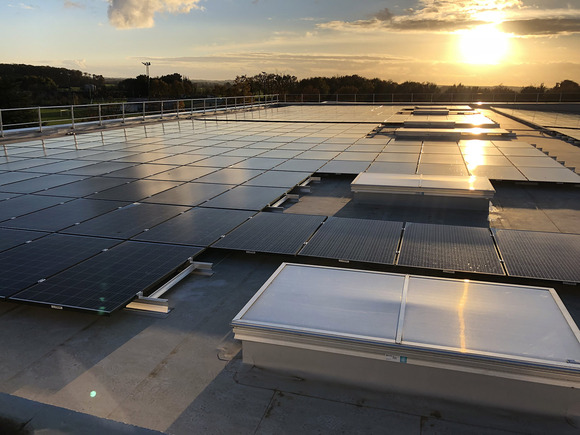 Centrale photovoltaique Chavagnes en pailler bati