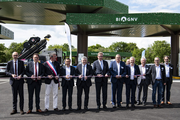 Inauguration station multi energies Les Sables d'Olonne