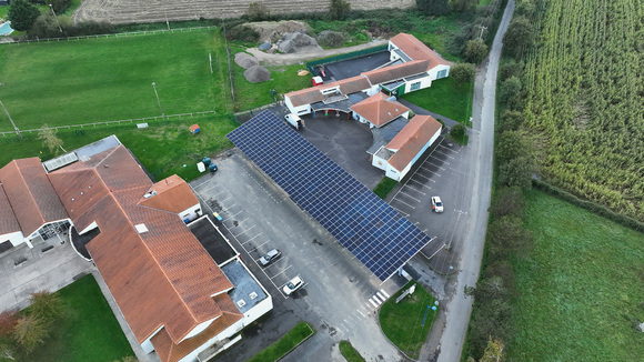Ombrière_Saint Mathurin_Ecole